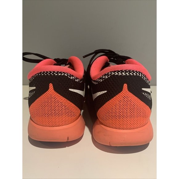 Youth Nike Free 5.0 Running Shoes‎ Black Pink Size 6Y 64446-005 - Picture 12 of 12